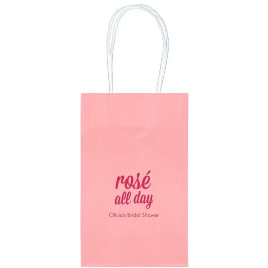 Rosé All Day Medium Twisted Handled Bags